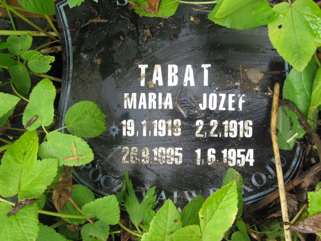 Józef Tabat 1916 Kowary - Grobonet - Wyszukiwarka osób pochowanych