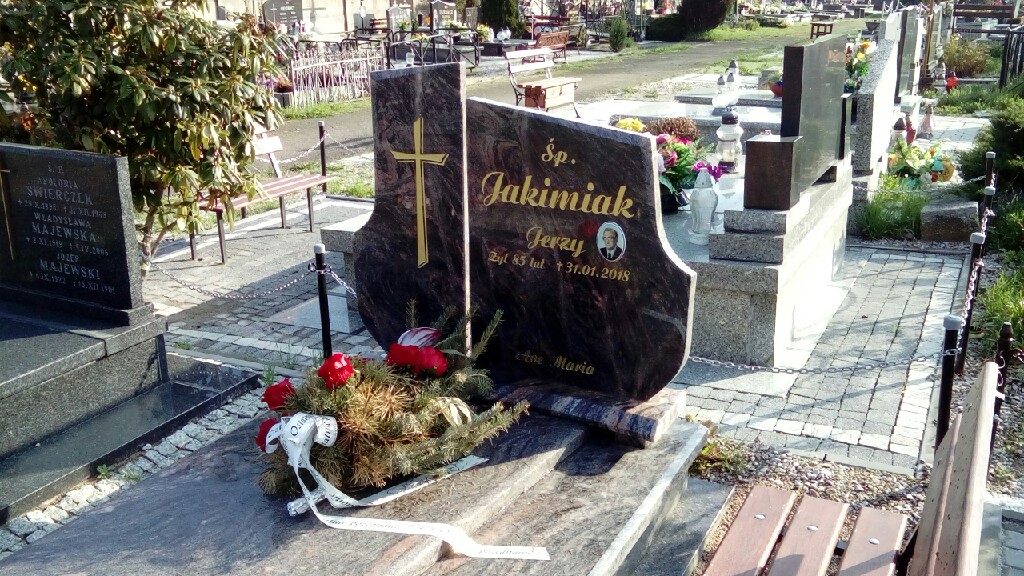 Grób JERZY JAKIMIAK
