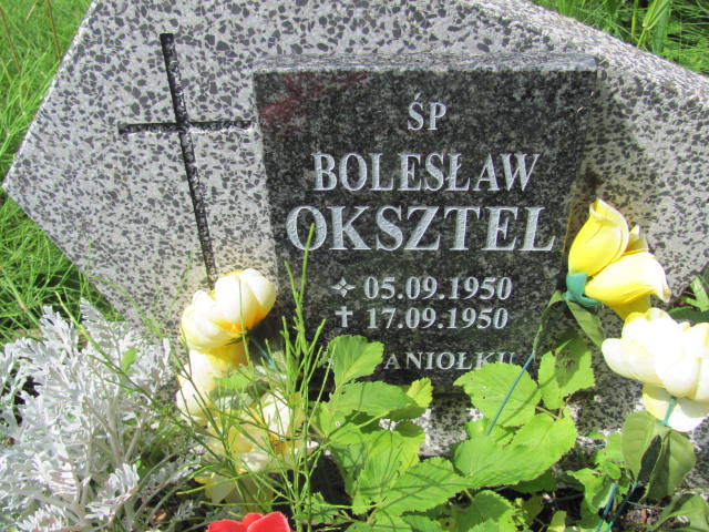 Bolesław Oksztel 1950 Kowary - Grobonet - Wyszukiwarka osób pochowanych