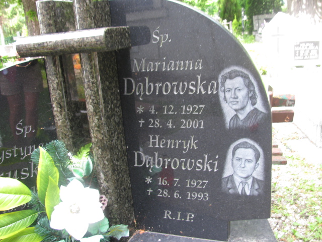 Marianna Dąbrowska 1927 Kowary - Grobonet - Wyszukiwarka osób pochowanych