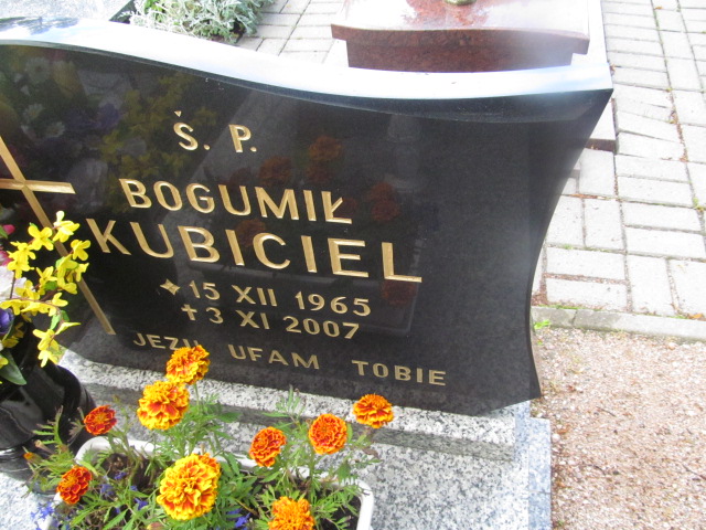 Bogumił Kubiciel 1965 Kowary - Grobonet - Wyszukiwarka osób pochowanych