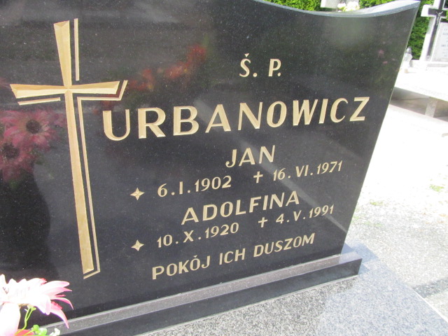Jan Urbanowicz 1902 Kowary - Grobonet - Wyszukiwarka osób pochowanych