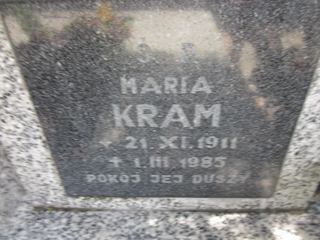 Maria Kram 1911 Kowary - Grobonet - Wyszukiwarka osób pochowanych