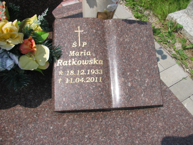 Maria Rutkowska 1933 Kowary - Grobonet - Wyszukiwarka osób pochowanych