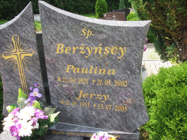 Paulina Berżyńska 1921 Kowary - Grobonet - Wyszukiwarka osób pochowanych
