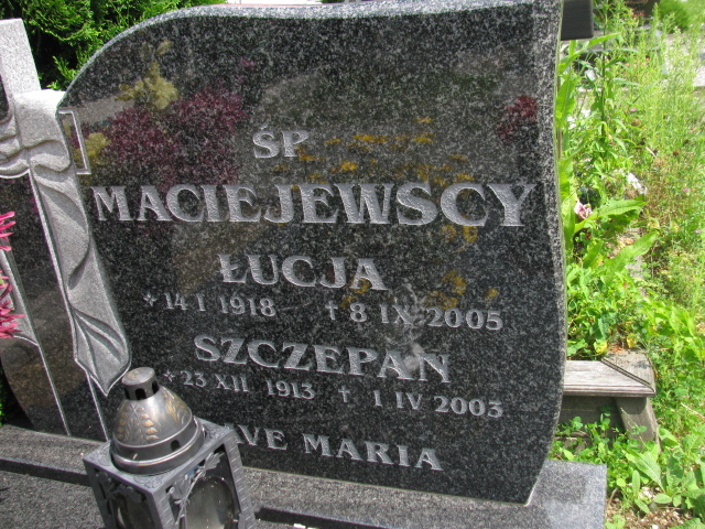 Szczepan Maciejewski 1913 Kowary - Grobonet - Wyszukiwarka osób pochowanych