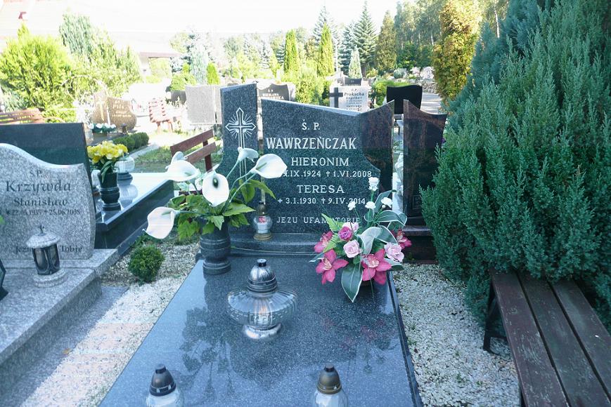 Grób HIERONIM WAWRZEŃCZAK