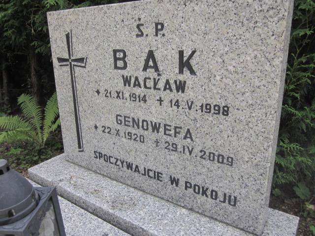 Wacław Bąk 1914 Kowary - Grobonet - Wyszukiwarka osób pochowanych