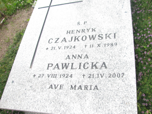 Henryk Czajkowski 1924 Kowary - Grobonet - Wyszukiwarka osób pochowanych