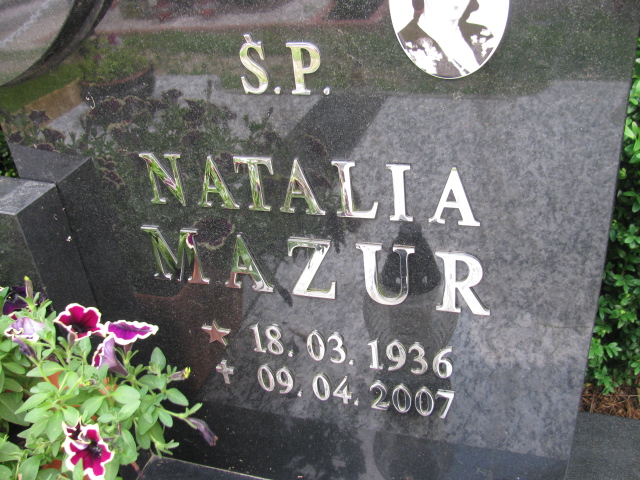 Natalia Mazur 1936 Kowary - Grobonet - Wyszukiwarka osób pochowanych