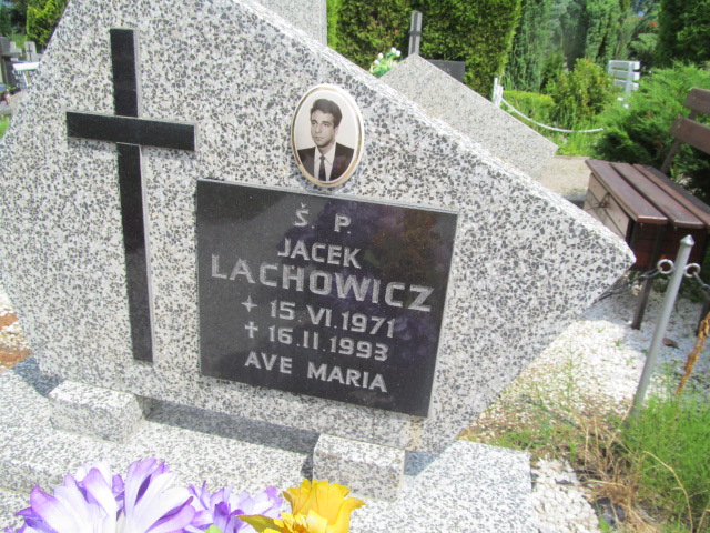 Jacek Lachowicz 1971 Kowary - Grobonet - Wyszukiwarka osób pochowanych