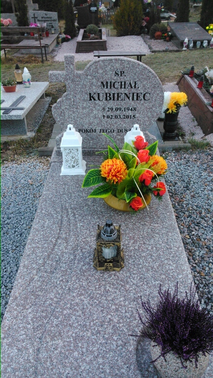 Grób Michał Kubieniec